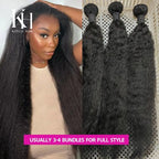 Kinky Straight Bundles - Human Hair, Hair Extensions