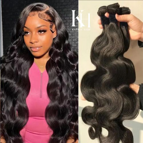 Body Wave Bundles - Human Hair Weaves, Hair Extensions