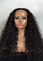 Loose Curly Human Hair - V Part Wig