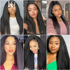 Kinky Straight Bundles - Human Hair, Hair Extensions