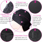 Headband Wig Human Hair Kinky Curly MYLOCKME No Glue Full Machine Made Brazilian Remy Human Hair Wigs For Women 180% Density
