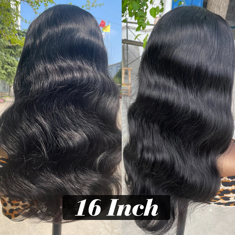 Headband Body Wave Wig - Human Hair, Ready To Wear Wig